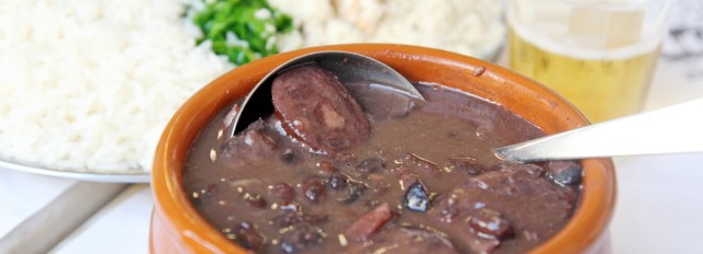 A feijoada do Rancho do Peixe